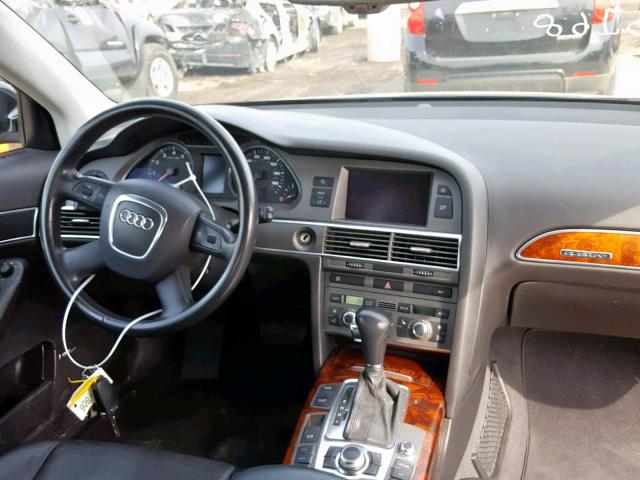 WAUDL74F76N115168 - 2006 AUDI A6 4.2 QUA BLACK photo 9