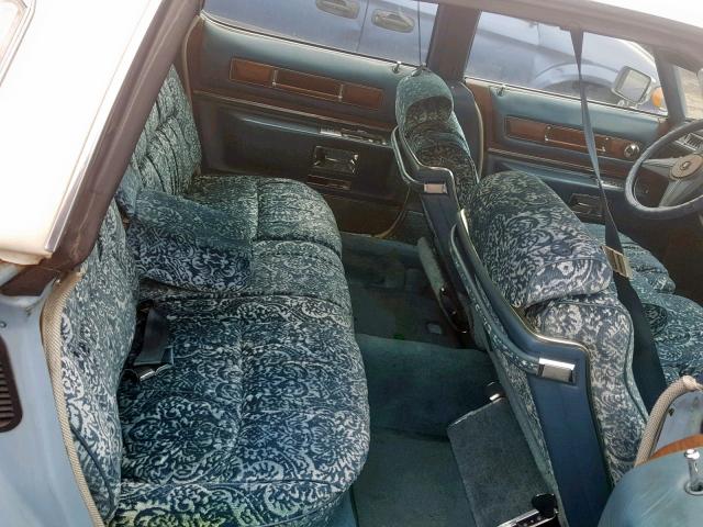 6B69S50211148 - 1975 CADILLAC FLEETWOOD BLUE photo 6