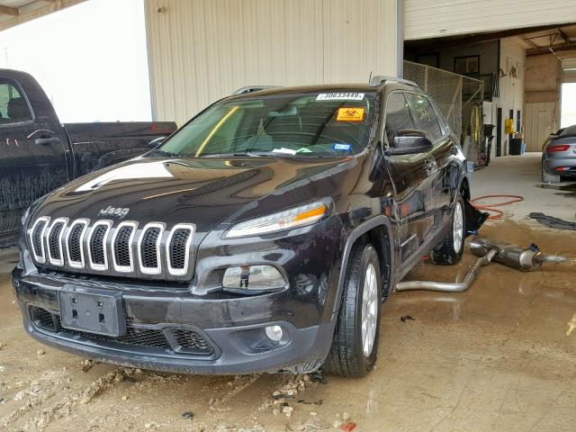 1C4PJLCS0FW690607 - 2015 JEEP CHEROKEE L BLACK photo 2