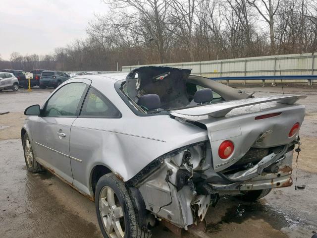 1G1AL15F267656241 - 2006 CHEVROLET COBALT LT SILVER photo 3