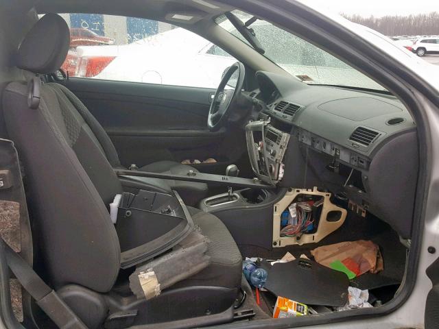 1G1AL15F267656241 - 2006 CHEVROLET COBALT LT SILVER photo 5