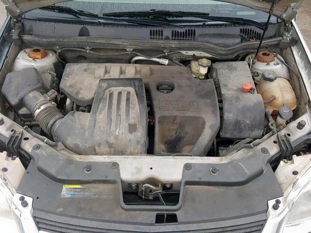 1G1AL15F267656241 - 2006 CHEVROLET COBALT LT SILVER photo 7