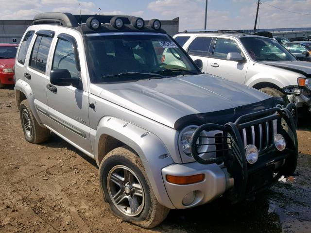 1J4GL38K14W186710 - 2004 JEEP LIBERTY RE SILVER photo 1