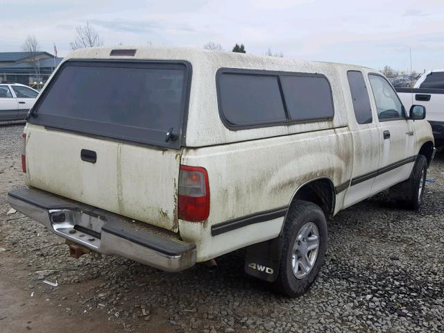 JT4UN24D6V0050422 - 1997 TOYOTA T100 XTRAC WHITE photo 4