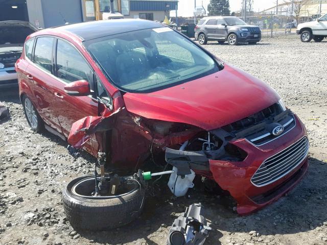 1FADP5BU4GL108971 - 2016 FORD C-MAX SEL MAROON photo 1