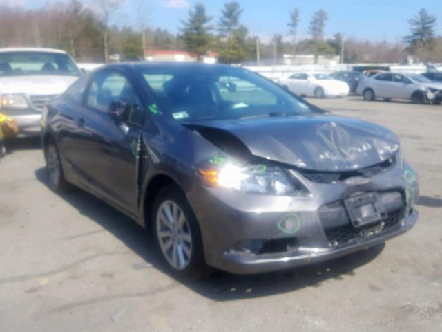 2HGFG3B19CH541918 - 2012 HONDA CIVIC EXL GRAY photo 1