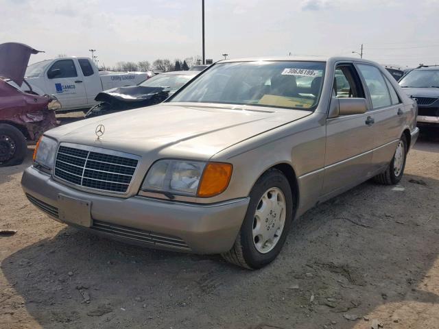 WDBGA51E2RA163628 - 1994 MERCEDES-BENZ S 500 GOLD photo 2