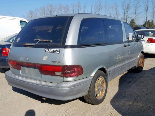 JT3AC12R9N1047563 - 1992 TOYOTA PREVIA LE BLUE photo 4