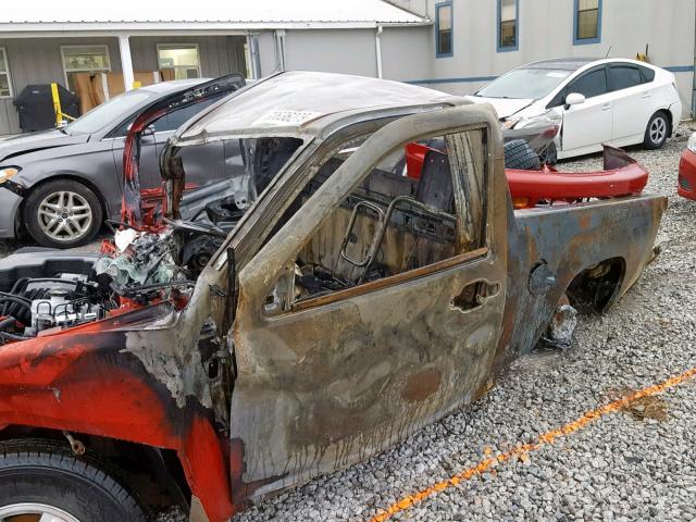 1GCCS149678117454 - 2007 CHEVROLET COLORADO RED photo 10