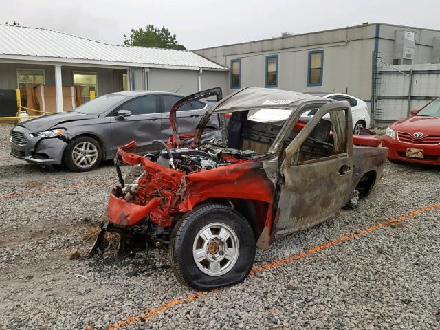 1GCCS149678117454 - 2007 CHEVROLET COLORADO RED photo 2