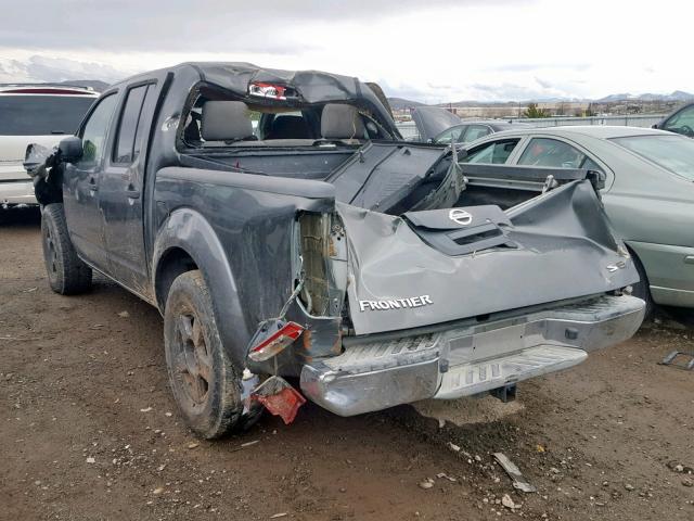 1N6AD07U07C418548 - 2007 NISSAN FRONTIER C GRAY photo 3