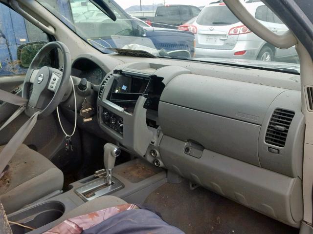 1N6AD07U07C418548 - 2007 NISSAN FRONTIER C GRAY photo 9