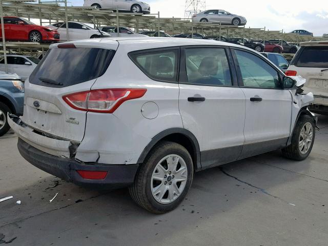 1FMCU0F71EUE01204 - 2014 FORD ESCAPE S WHITE photo 4