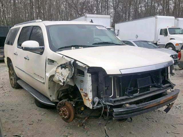 1GYFK26249R268402 - 2009 CADILLAC ESCALADE E WHITE photo 1