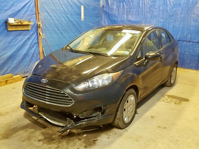 3FADP4AJ8EM240113 - 2014 FORD FIESTA S BLACK photo 2