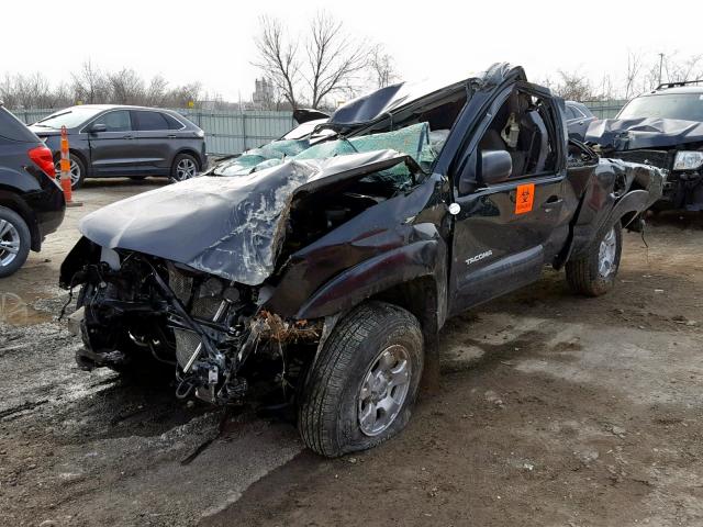 5TETU62N48Z536278 - 2008 TOYOTA TACOMA PRE BLACK photo 2