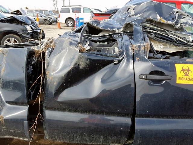 5TETU62N48Z536278 - 2008 TOYOTA TACOMA PRE BLACK photo 6