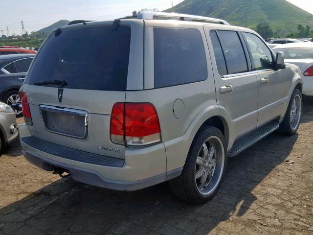 5LMEU68H83ZJ45643 - 2003 LINCOLN AVIATOR 棕色 照片 4