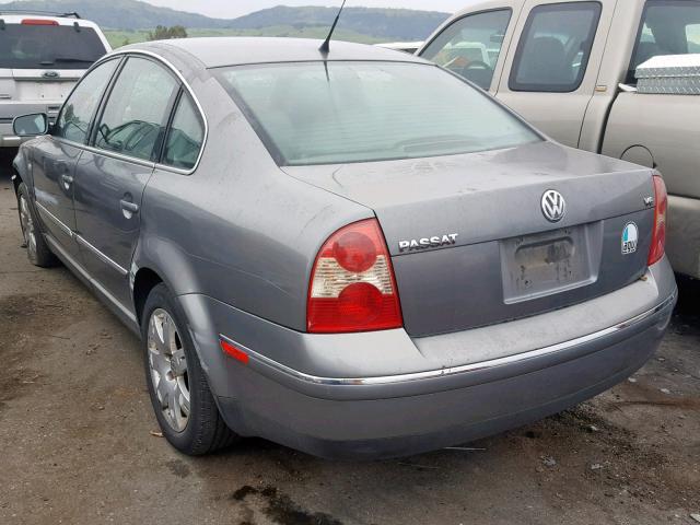 WVWRH63B33P394508 - 2003 VOLKSWAGEN PASSAT GLX 银色 照片 3