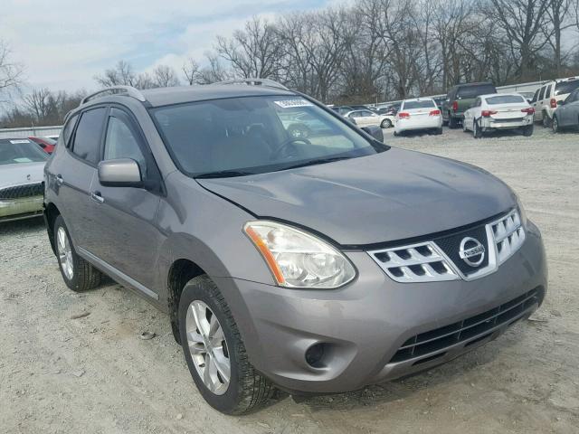 JN8AS5MT1DW500918 - 2013 NISSAN ROGUE S GRAY photo 1