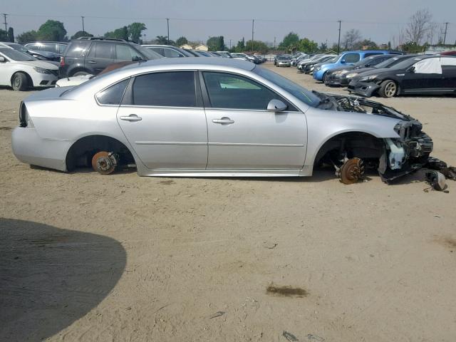 2G1WG5E37D1238761 - 2013 CHEVROLET IMPALA LT SILVER photo 10