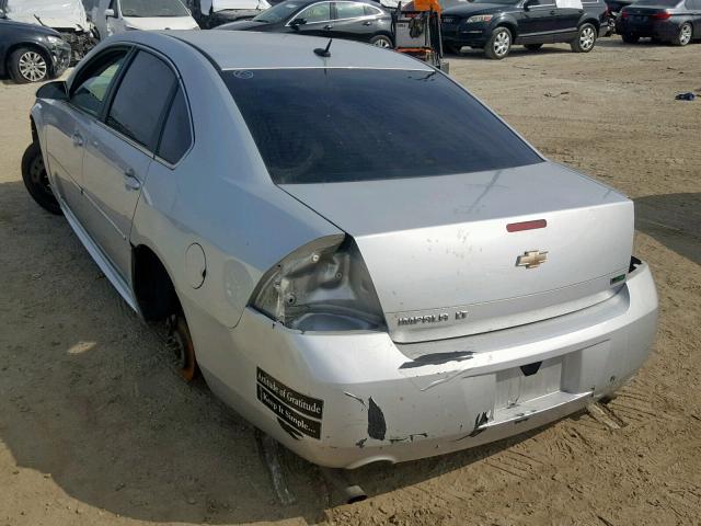 2G1WG5E37D1238761 - 2013 CHEVROLET IMPALA LT SILVER photo 3