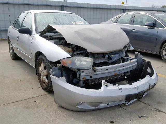 1G1JF52F137129161 - 2003 CHEVROLET CAVALIER L GRAY photo 1