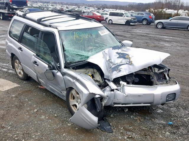 JF1SF65692H710659 - 2002 SUBARU FORESTER S ვერცხლისფერი ფოტო 1
