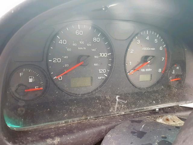 JF1SF65692H710659 - 2002 SUBARU FORESTER S ვერცხლისფერი ფოტო 8