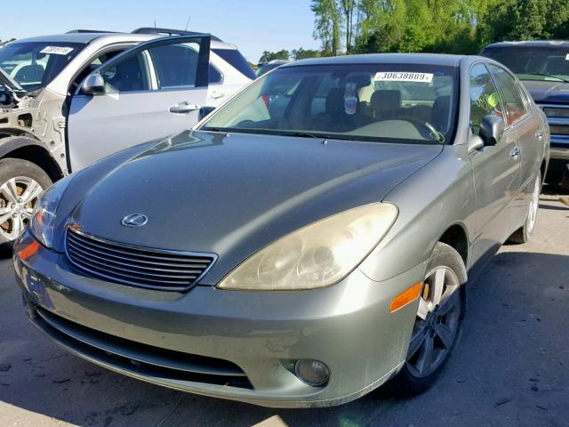 JTHBA30G565154640 - 2006 LEXUS ES 330 GRAY photo 2