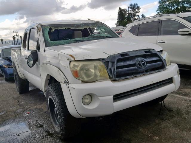 5TETU62N66Z221172 - 2006 TOYOTA TACOMA PRE WHITE photo 1