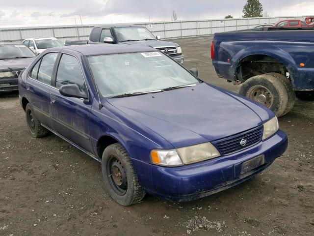 1N4AB41D6TC701223 - 1996 NISSAN SENTRA E PURPLE photo 1