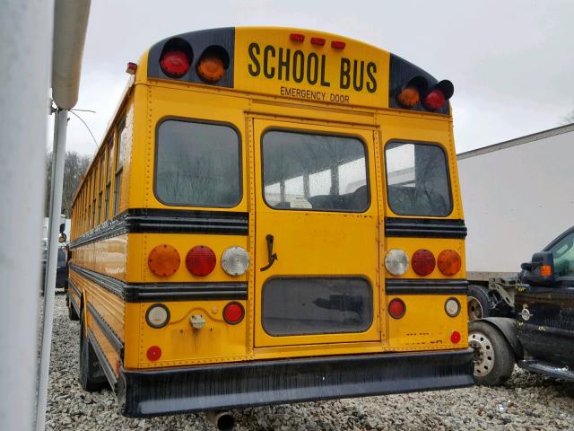 4UZAAXCTX7CX48999 - 2007 FREIGHTLINER CHASSIS FS YELLOW photo 3