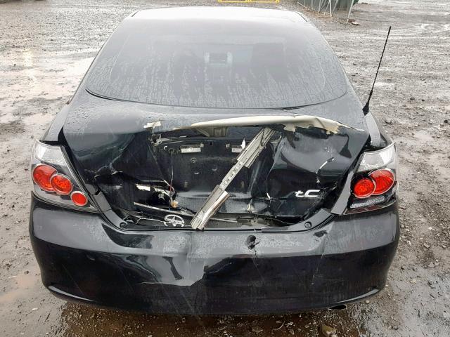 JTKDE167390296747 - 2009 TOYOTA SCION TC შავი ფოტო 9