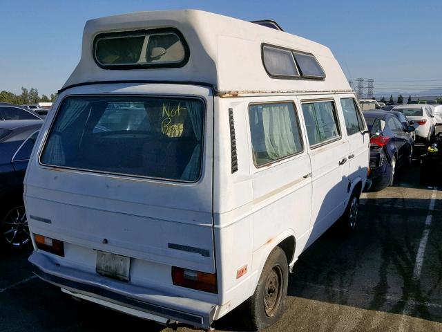 WV2YA025XCH009479 - 1982 VOLKSWAGEN VANAGON BU WHITE photo 4