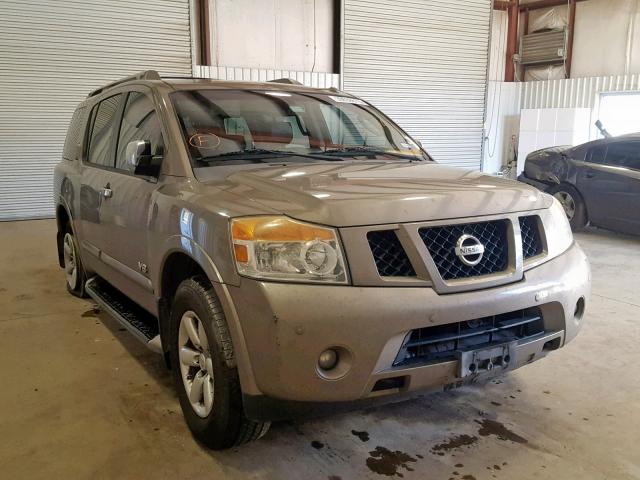 5N1BA08D48N616050 - 2008 NISSAN ARMADA SE TAN photo 1