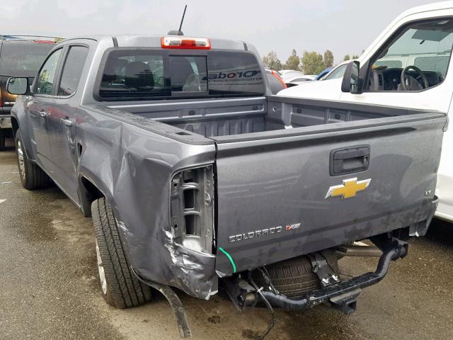 1GCGSCEN3J1128842 - 2018 CHEVROLET COLORADO L GRAY photo 3