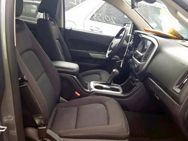 1GCGSCEN3J1128842 - 2018 CHEVROLET COLORADO L GRAY photo 5
