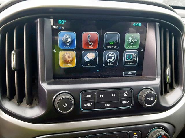 1GCGSCEN3J1128842 - 2018 CHEVROLET COLORADO L GRAY photo 9