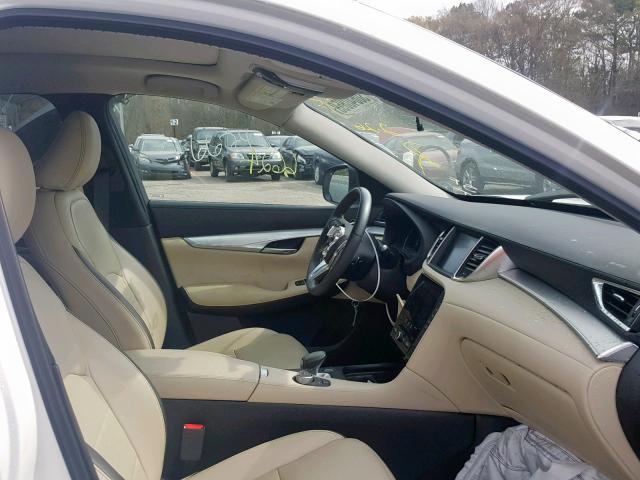 3PCAJ5M39KF107376 - 2019 INFINITI QX50 ESSEN WHITE photo 5