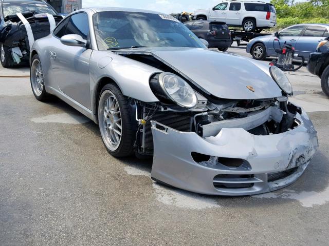 WP0AA29905S715600 - 2005 PORSCHE 911 NEW GE SILVER photo 1