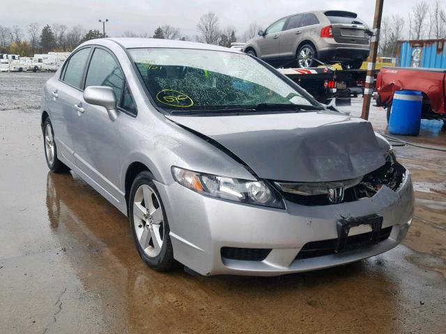 2HGFA1F66BH512127 - 2011 HONDA CIVIC LX-S SILVER photo 1