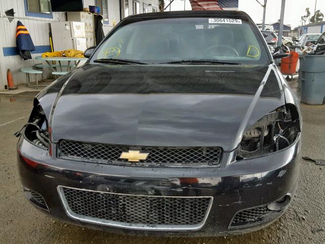 2G1WC5E35G1148623 - 2016 CHEVROLET IMPALA LIM BLACK photo 10