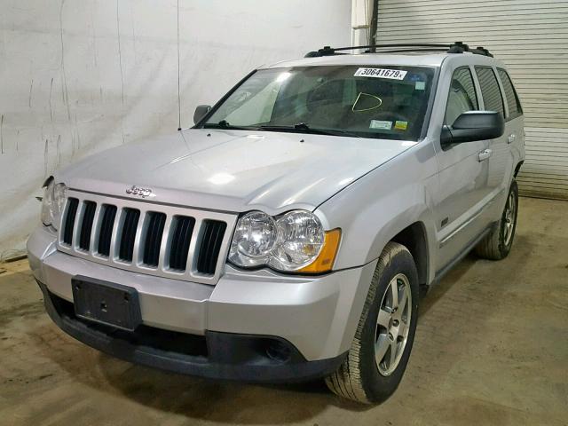 1J8GR48K79C544811 - 2009 JEEP GRAND CHER SILVER photo 2