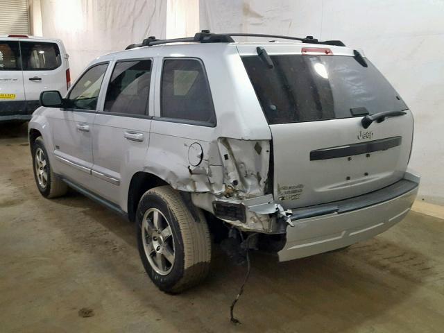 1J8GR48K79C544811 - 2009 JEEP GRAND CHER SILVER photo 3