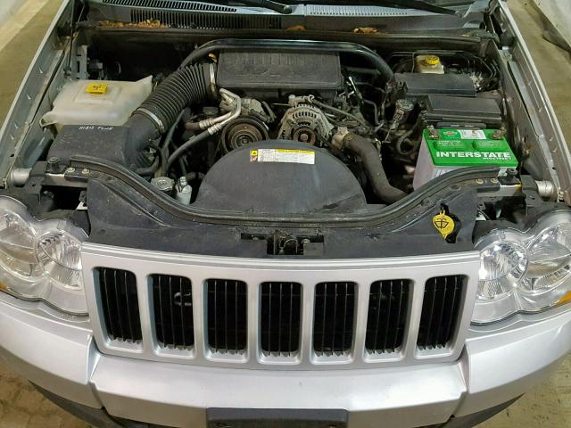 1J8GR48K79C544811 - 2009 JEEP GRAND CHER SILVER photo 7