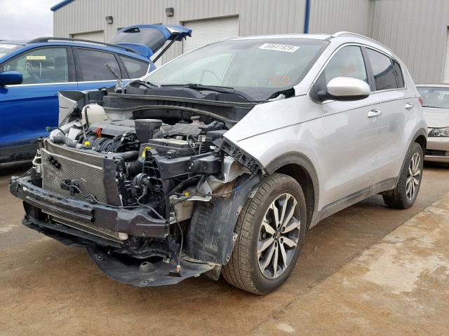 KNDPN3AC9H7095820 - 2017 KIA SPORTAGE E SILVER photo 2