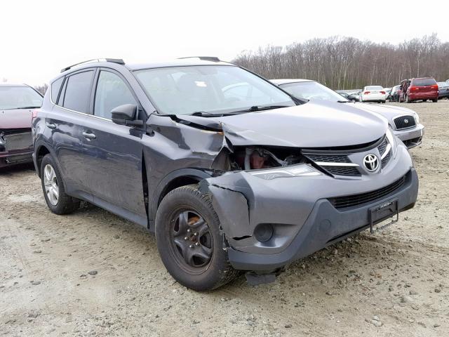 2T3BFREV7EW149346 - 2014 TOYOTA RAV4 LE GRAY photo 1