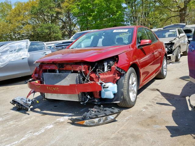 1G11C5SA8DF357694 - 2013 CHEVROLET MALIBU 1LT 红色 照片 2
