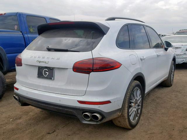 WP1AE2A26GLA18205 - 2016 PORSCHE CAYENNE SE WHITE photo 4